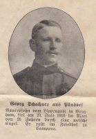 Schachner Georg, Infantrist, Pöndorf